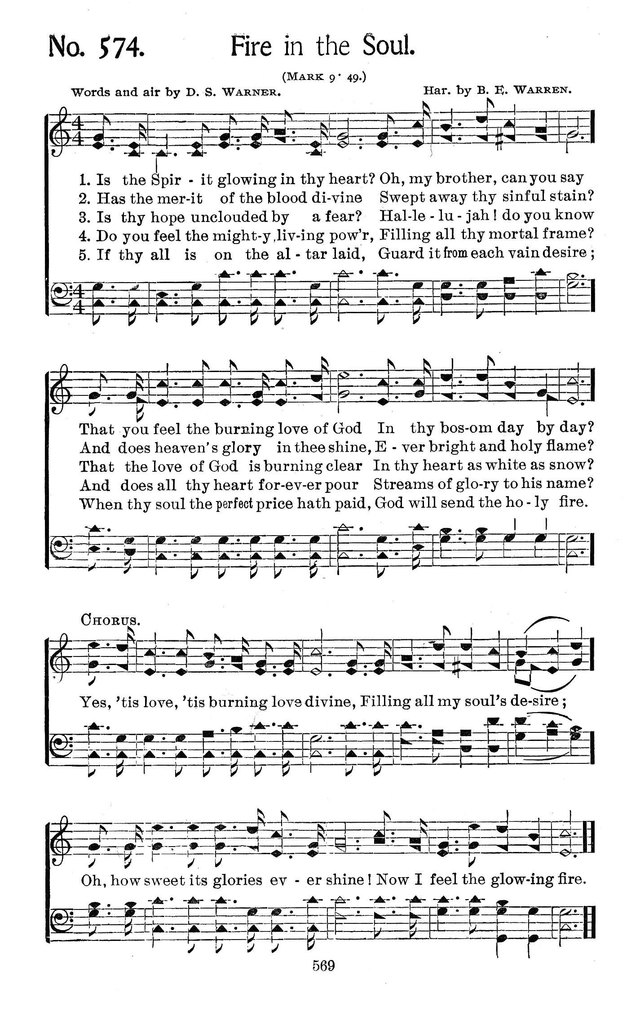 Select Hymns: for Christian worship and general gospel service page 569