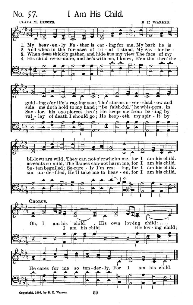 Select Hymns: for Christian worship and general gospel service page 59