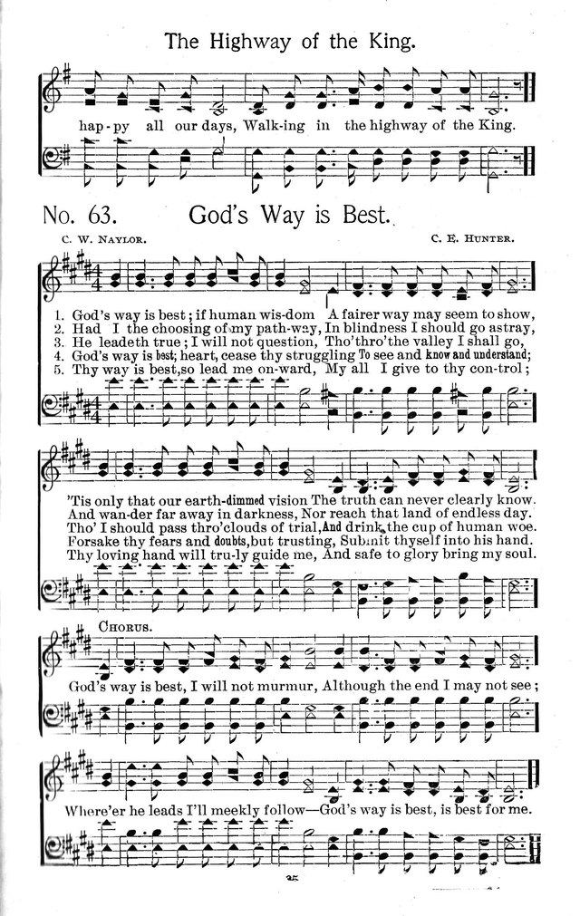 Select Hymns: for Christian worship and general gospel service page 65