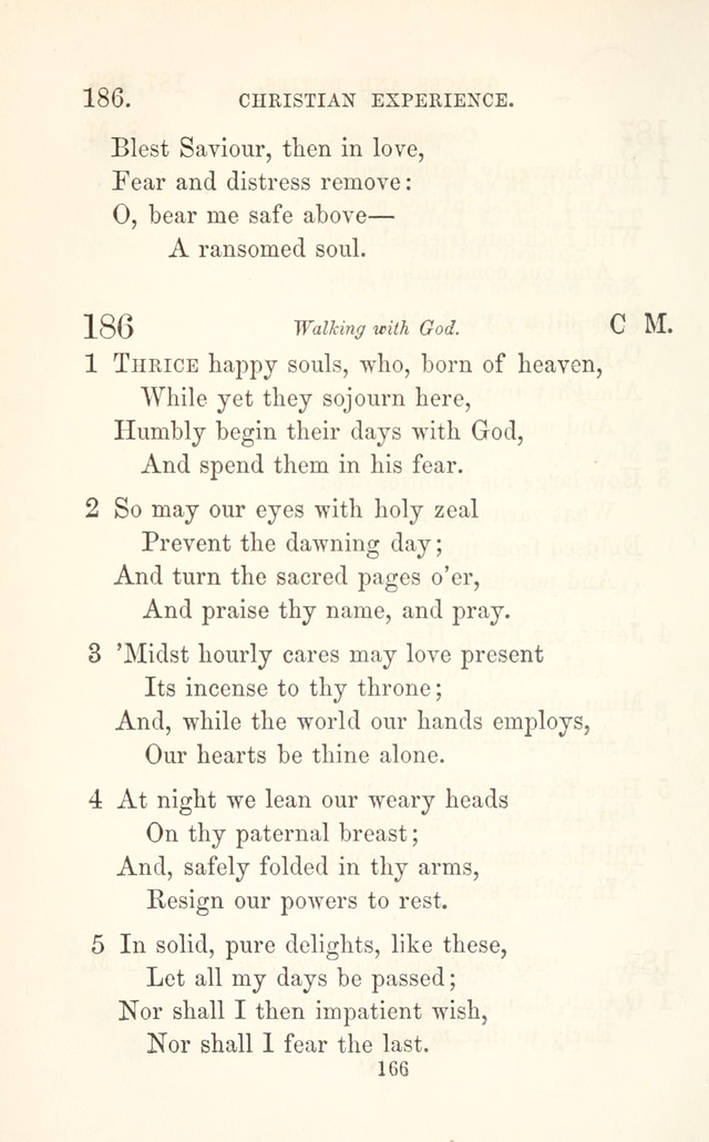 A Selection of Hymns: designed as a supplement to the "psalms and hymns" of the Presbyterian church page 168