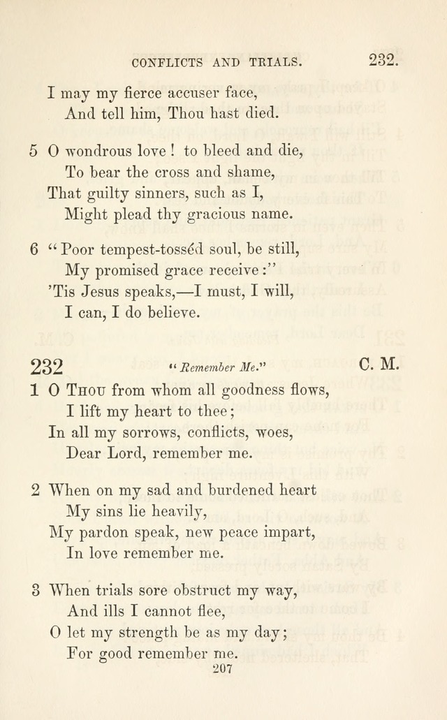 A Selection of Hymns: designed as a supplement to the "psalms and hymns" of the Presbyterian church page 209