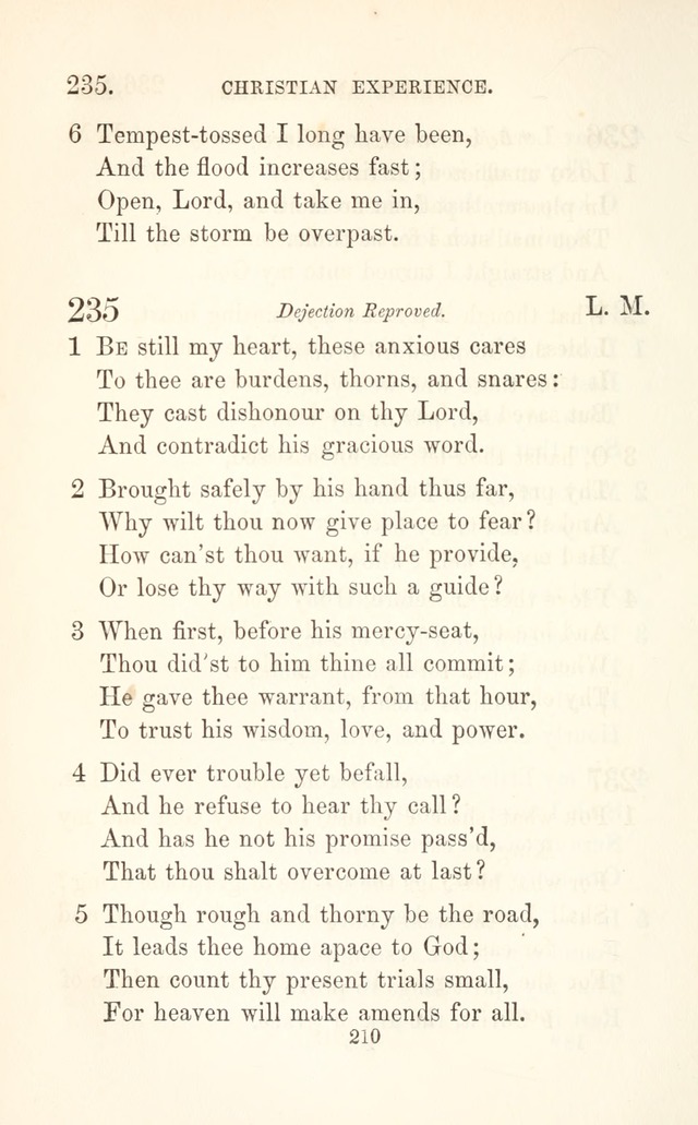 A Selection of Hymns: designed as a supplement to the "psalms and hymns" of the Presbyterian church page 212