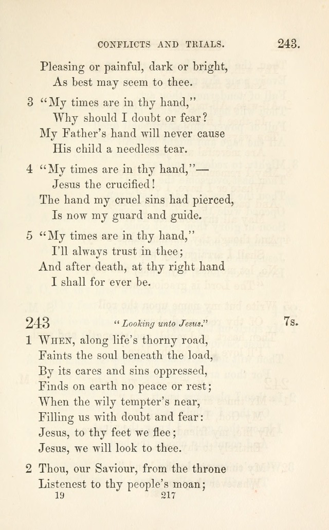 A Selection of Hymns: designed as a supplement to the "psalms and hymns" of the Presbyterian church page 219