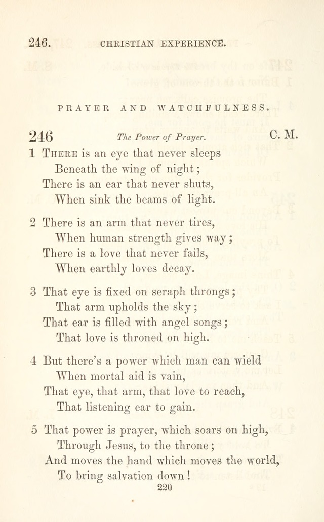 A Selection of Hymns: designed as a supplement to the "psalms and hymns" of the Presbyterian church page 222