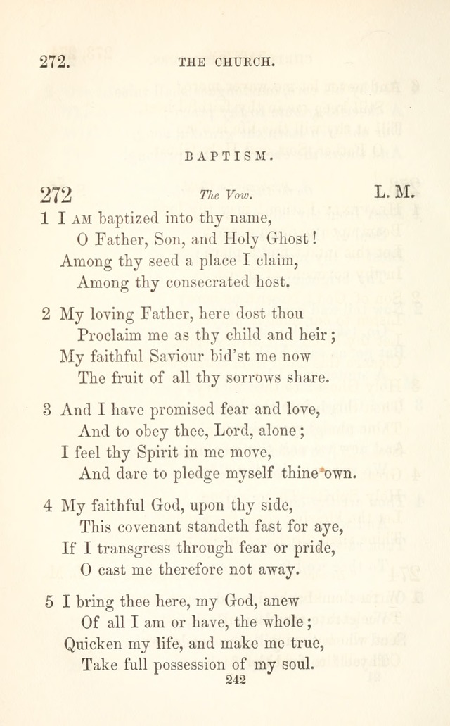 A Selection of Hymns: designed as a supplement to the "psalms and hymns" of the Presbyterian church page 244