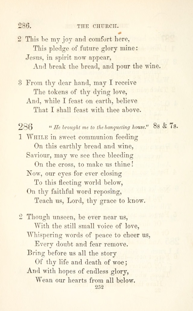 A Selection of Hymns: designed as a supplement to the "psalms and hymns" of the Presbyterian church page 254