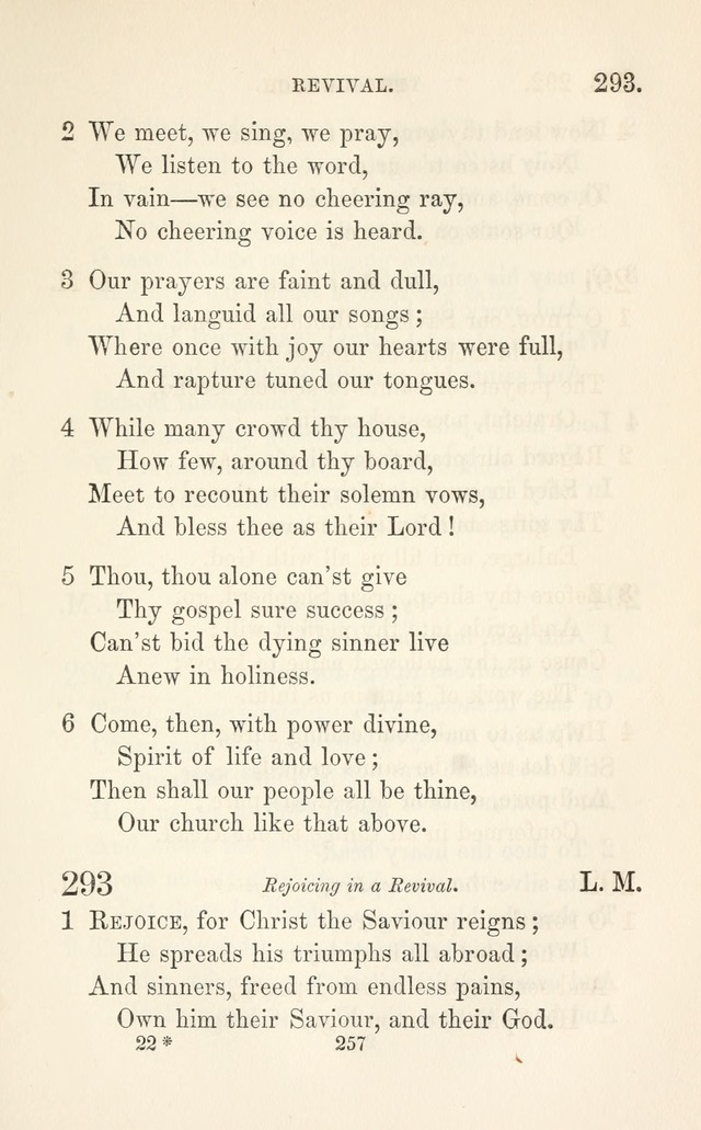 A Selection of Hymns: designed as a supplement to the "psalms and hymns" of the Presbyterian church page 259