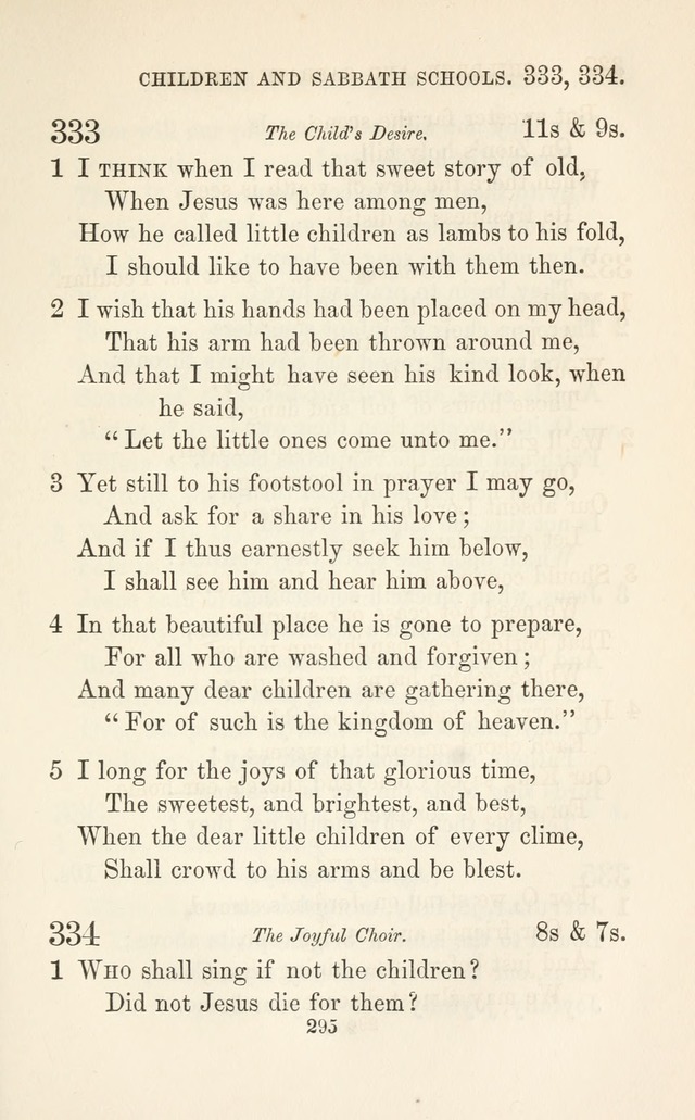 A Selection of Hymns: designed as a supplement to the "psalms and hymns" of the Presbyterian church page 297