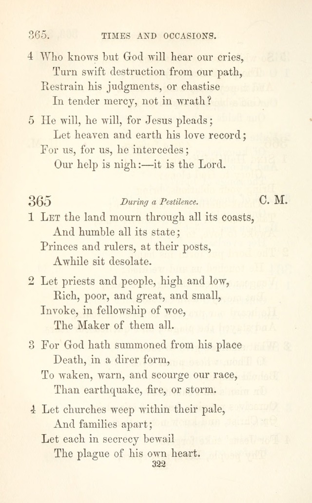 A Selection of Hymns: designed as a supplement to the "psalms and hymns" of the Presbyterian church page 324