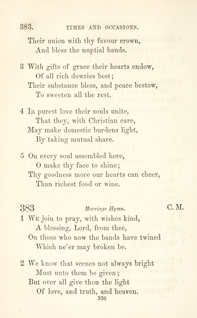 A Selection of Hymns: designed as a supplement to the "psalms and hymns" of the Presbyterian church page 338