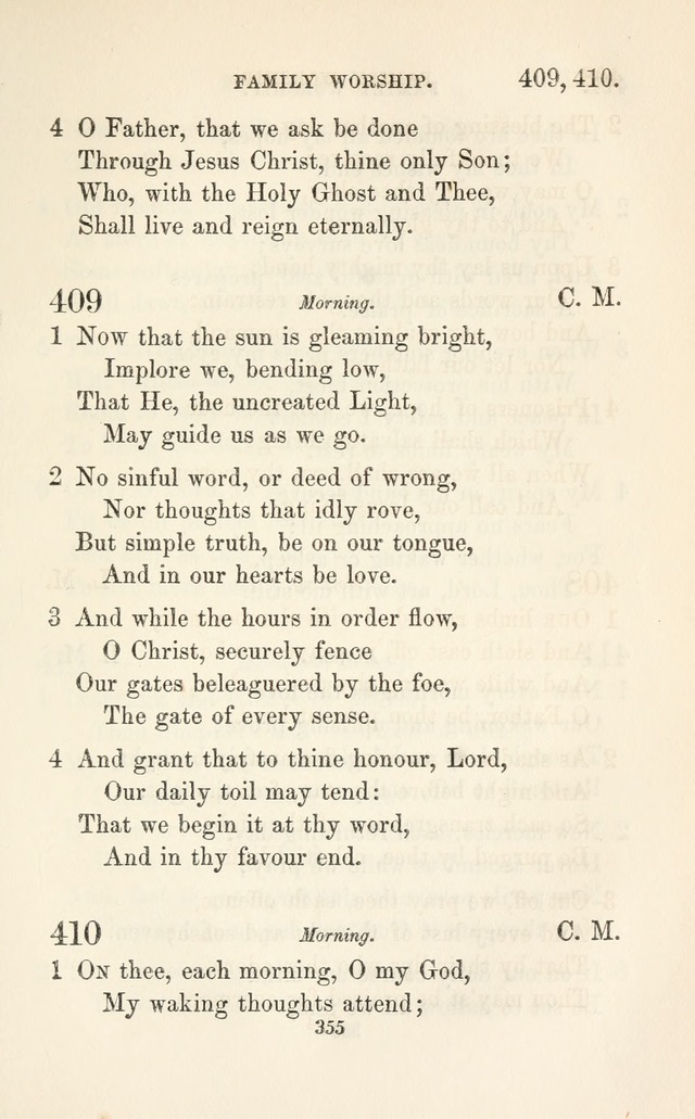 A Selection of Hymns: designed as a supplement to the "psalms and hymns" of the Presbyterian church page 357