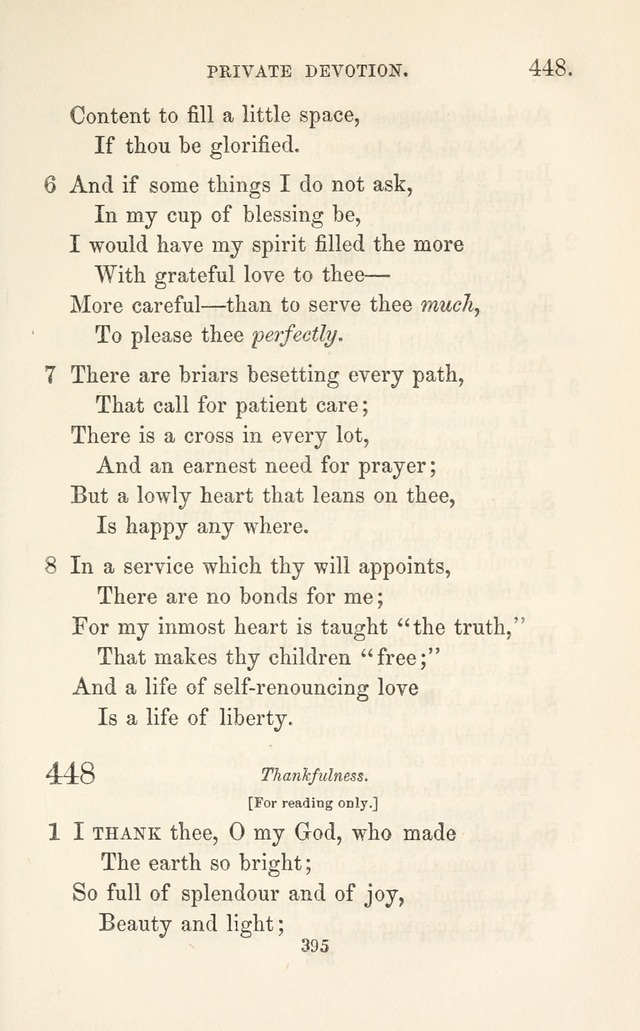 A Selection of Hymns: designed as a supplement to the "psalms and hymns" of the Presbyterian church page 397