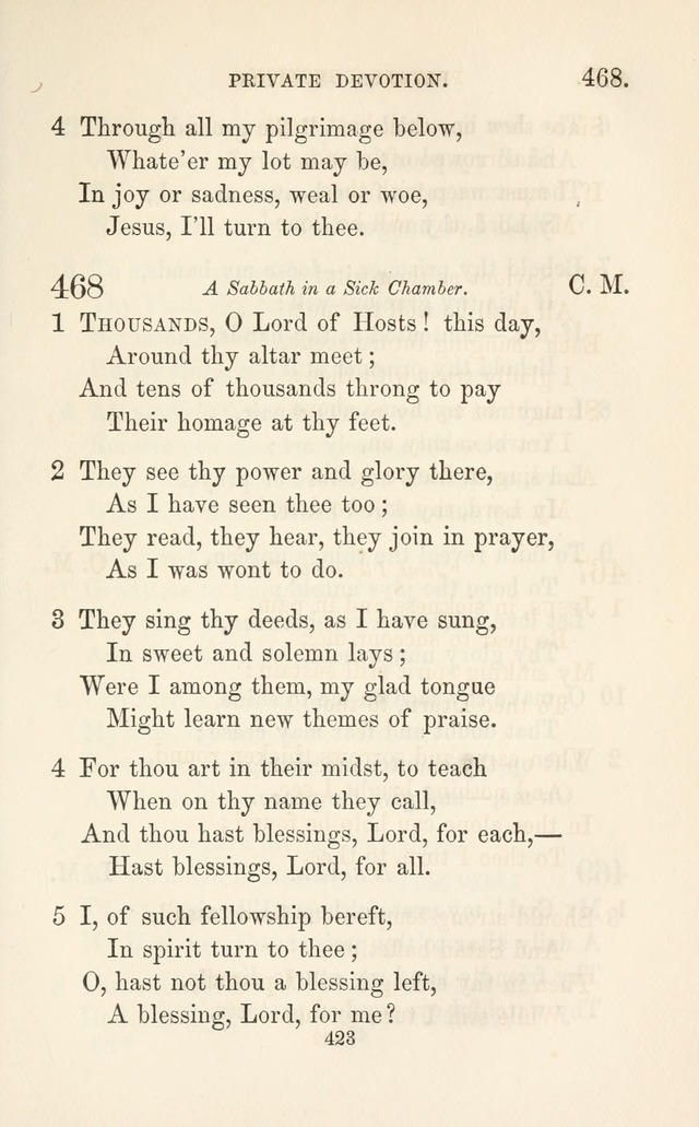 A Selection of Hymns: designed as a supplement to the "psalms and hymns" of the Presbyterian church page 425