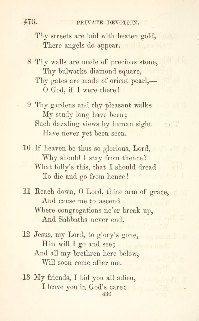 A Selection of Hymns: designed as a supplement to the "psalms and hymns" of the Presbyterian church page 438