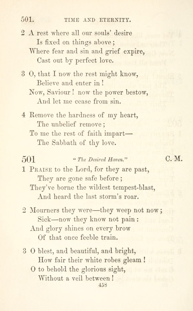 A Selection of Hymns: designed as a supplement to the "psalms and hymns" of the Presbyterian church page 460