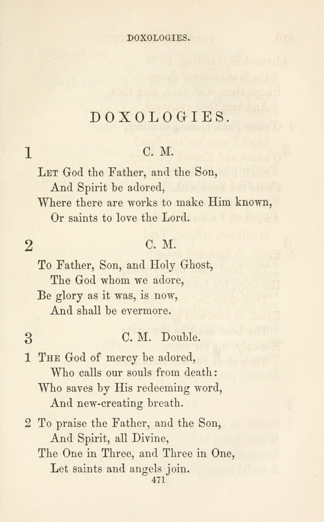 A Selection of Hymns: designed as a supplement to the "psalms and hymns" of the Presbyterian church page 473