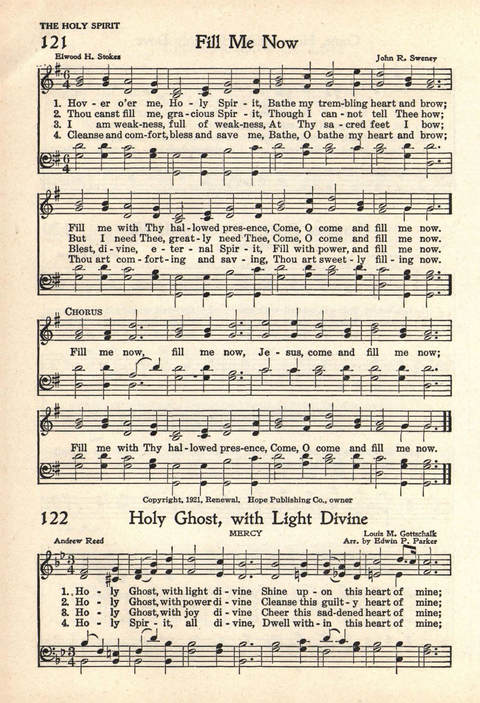 The Service Hymnal: Compiled for general use in all religious services of the Church, School and Home page 105