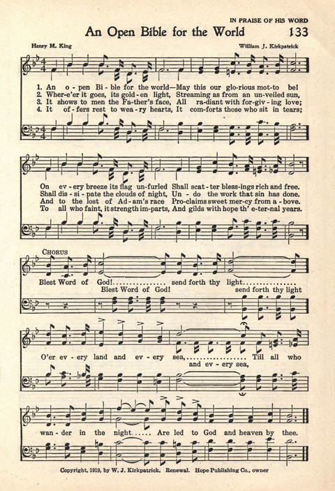 The Service Hymnal: Compiled for general use in all religious services of the Church, School and Home page 114