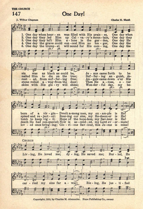 The Service Hymnal: Compiled for general use in all religious services of the Church, School and Home page 127