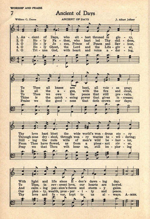 The Service Hymnal: Compiled for general use in all religious services of the Church, School and Home page 13