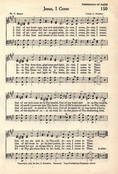 The Service Hymnal: Compiled for general use in all religious services of the Church, School and Home page 130