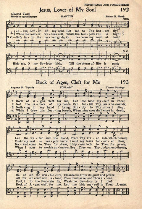 The Service Hymnal: Compiled for general use in all religious services of the Church, School and Home page 164