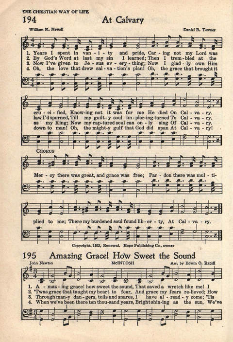 The Service Hymnal: Compiled for general use in all religious services of the Church, School and Home page 165