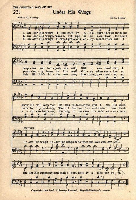 The Service Hymnal: Compiled for general use in all religious services of the Church, School and Home page 197