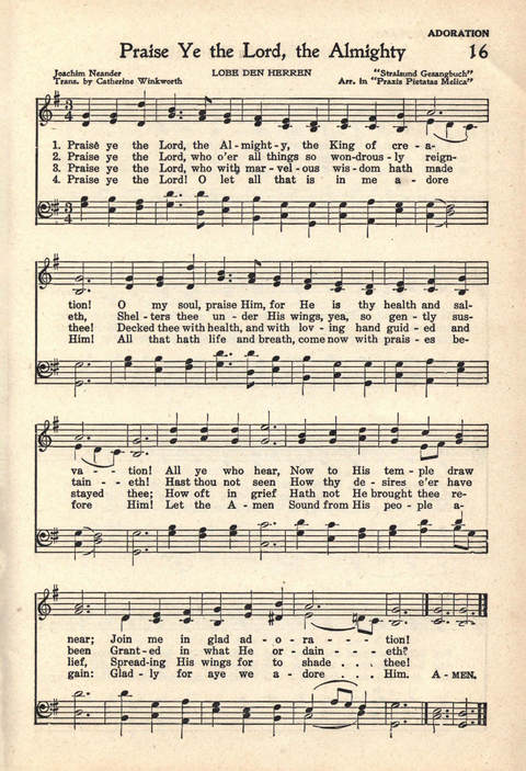 The Service Hymnal: Compiled for general use in all religious services of the Church, School and Home page 20