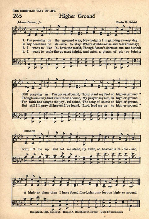 The Service Hymnal: Compiled for general use in all religious services of the Church, School and Home page 225