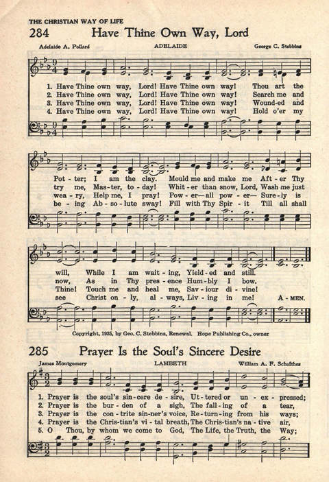 The Service Hymnal: Compiled for general use in all religious services of the Church, School and Home page 239