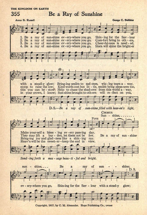 The Service Hymnal: Compiled for general use in all religious services of the Church, School and Home page 295