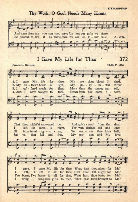 The Service Hymnal: Compiled for general use in all religious services of the Church, School and Home page 308