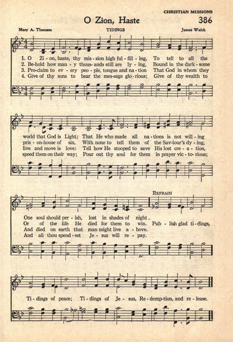 The Service Hymnal: Compiled for general use in all religious services of the Church, School and Home page 320