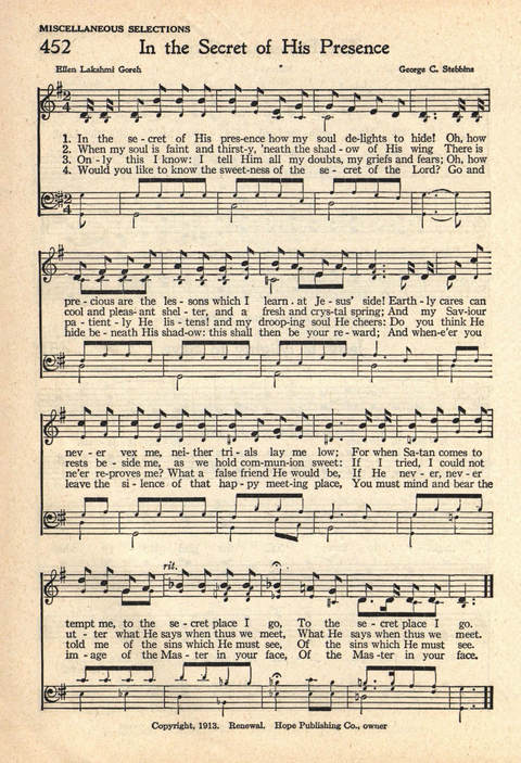 The Service Hymnal: Compiled for general use in all religious services of the Church, School and Home page 377