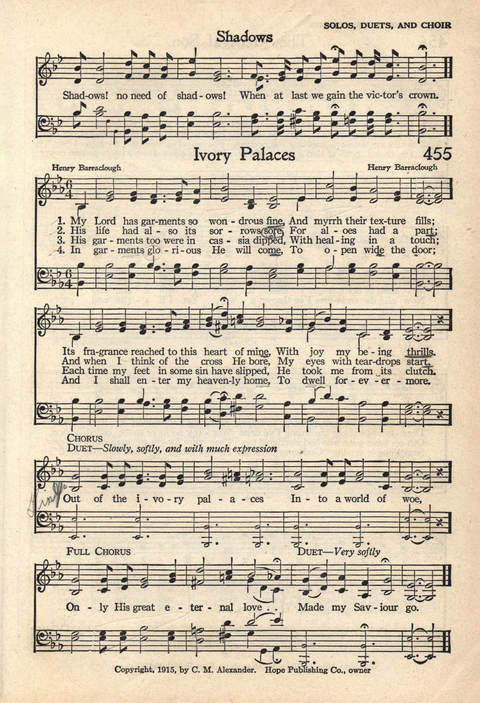 The Service Hymnal: Compiled for general use in all religious services of the Church, School and Home page 380