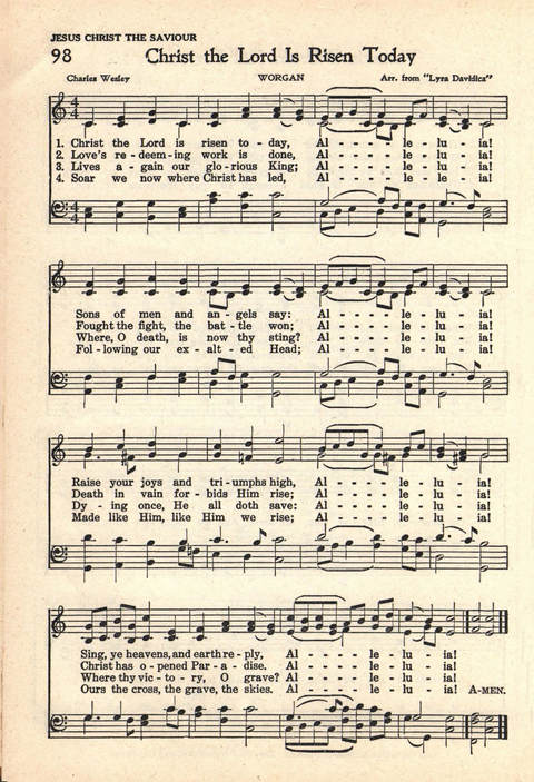 The Service Hymnal: Compiled for general use in all religious services of the Church, School and Home page 85