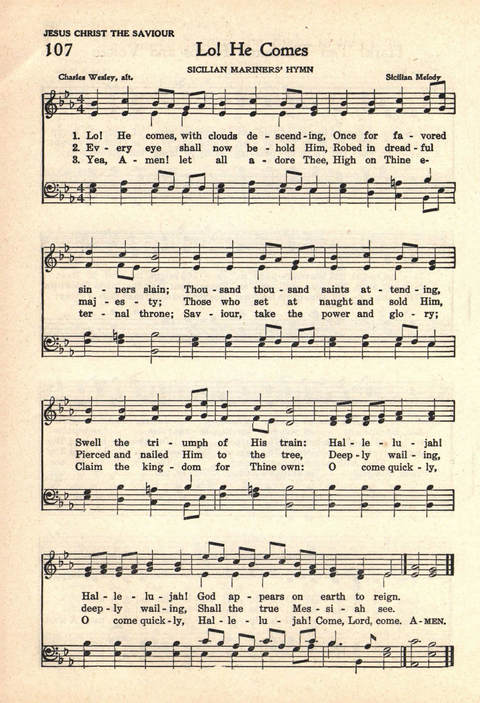 The Service Hymnal: Compiled for general use in all religious services of the Church, School and Home page 93