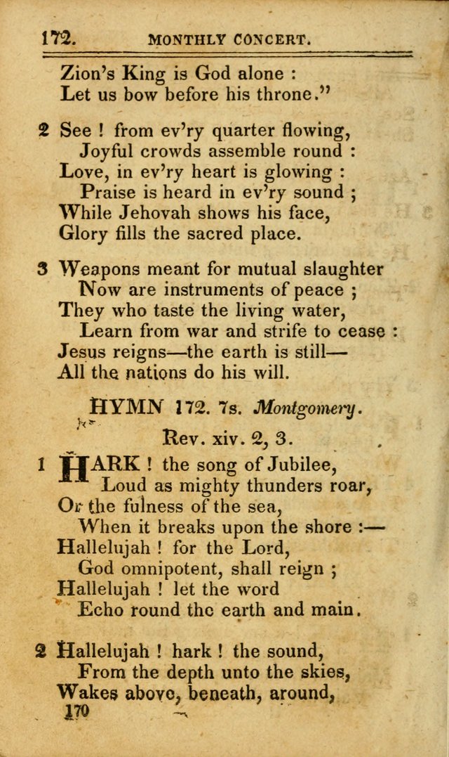 A Selection of Hymns: including a few originals, designed to aid the friends of  Zion in their private and social worship page 170