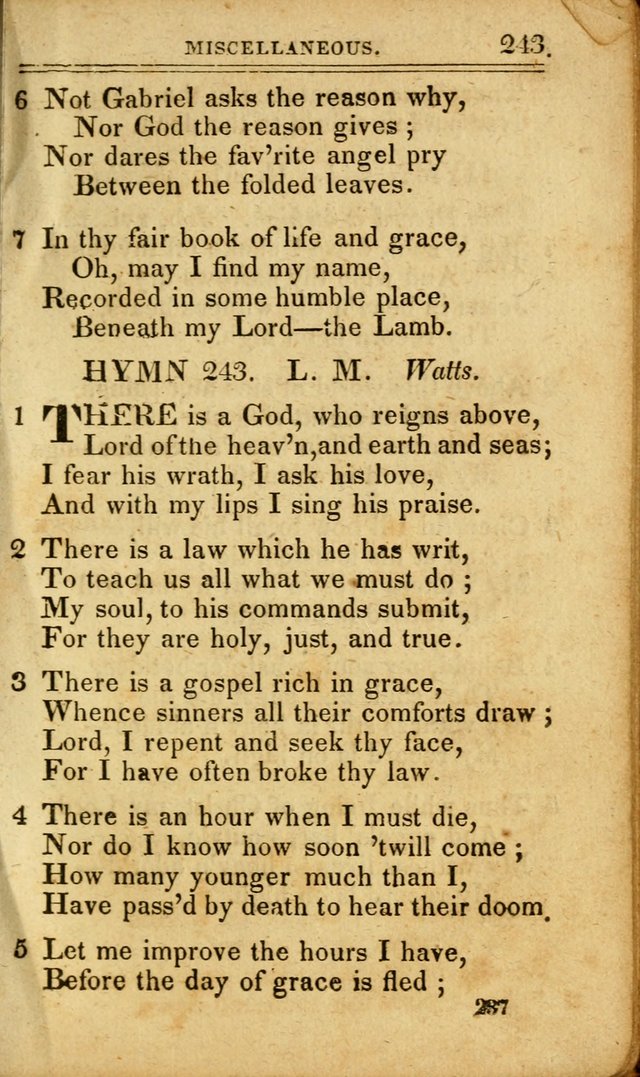 A Selection of Hymns: including a few originals, designed to aid the friends of  Zion in their private and social worship page 237