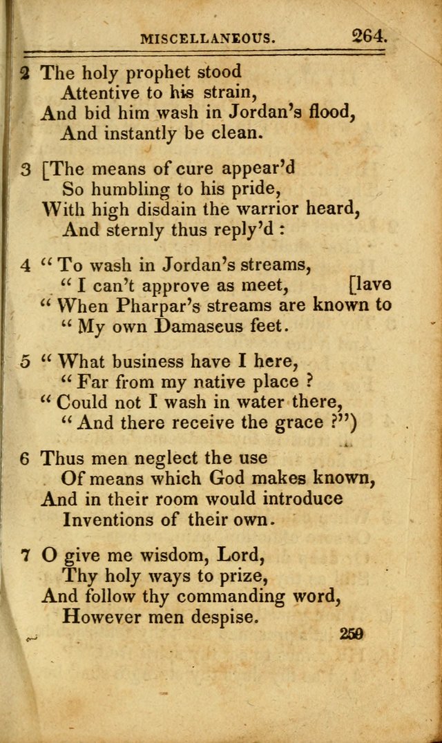 A Selection of Hymns: including a few originals, designed to aid the friends of  Zion in their private and social worship page 259