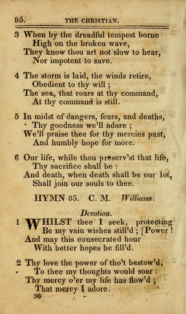 A Selection of Hymns: including a few originals, designed to aid the friends of  Zion in their private and social worship page 90