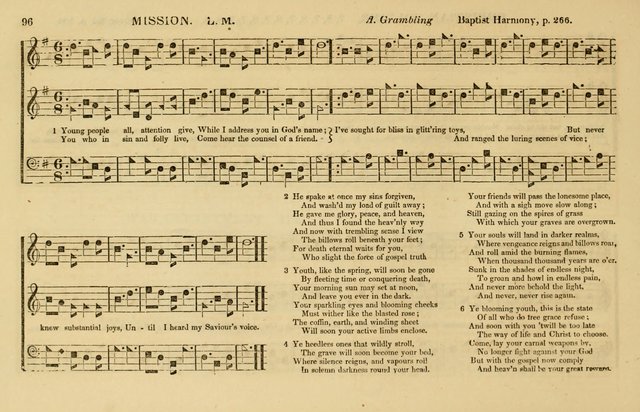 The Southern Harmony, and Musical Companion. New edition, thoroughly revised and much enlarged page 135