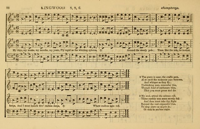 The Southern Harmony, and Musical Companion. New edition, thoroughly revised and much enlarged page 137