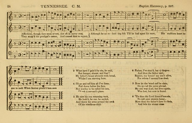 The Southern Harmony, and Musical Companion. New edition, thoroughly revised and much enlarged page 67