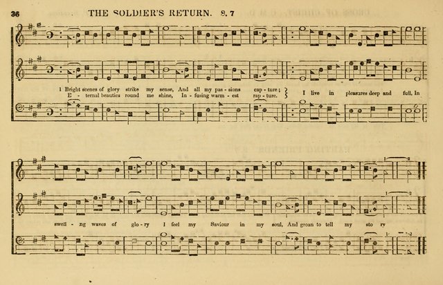 The Southern Harmony, and Musical Companion. New edition, thoroughly revised and much enlarged page 75