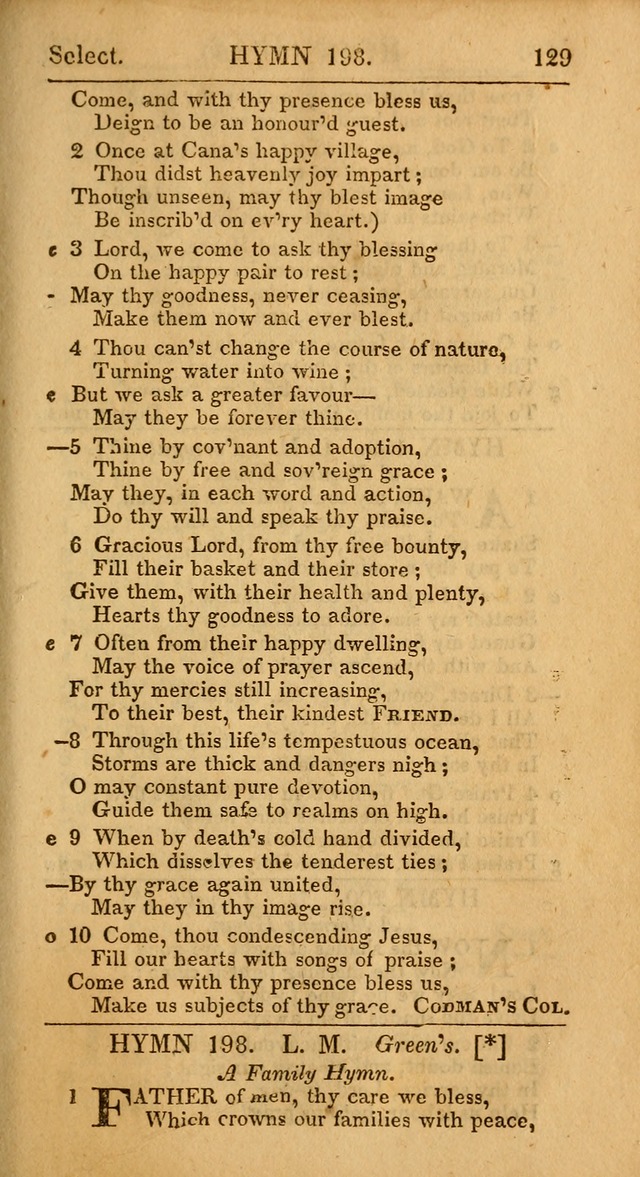 Select Hymns from Other Authors, Selected Harmony Together with Directions for Musical Expression. 2nd ed. page 129