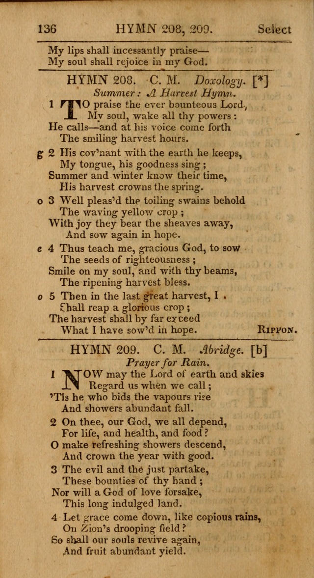 Select Hymns from Other Authors, Selected Harmony Together with Directions for Musical Expression. 2nd ed. page 136