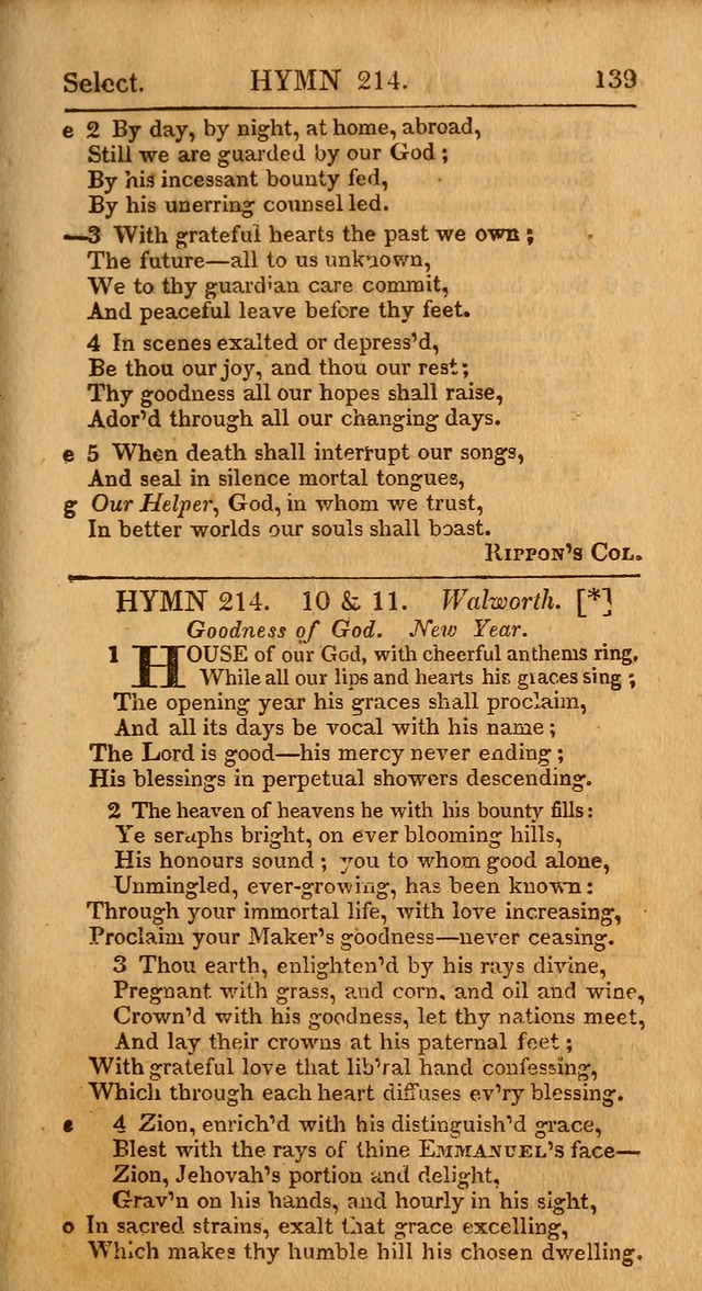 Select Hymns from Other Authors, Selected Harmony Together with Directions for Musical Expression. 2nd ed. page 139