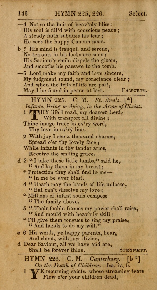 Select Hymns from Other Authors, Selected Harmony Together with Directions for Musical Expression. 2nd ed. page 146